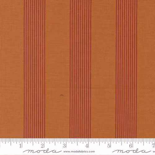 Sunrise Side Amber-rød med striper