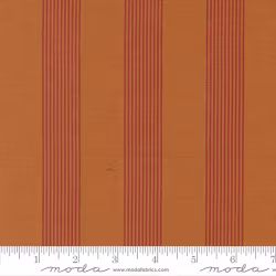 Sunrise Side Amber-rød med striper