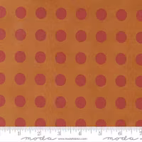 Sunrise Side Amber-rød med prikker