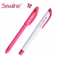 Sewline- Duo marker tynn 0,3 mm-brun m/visk