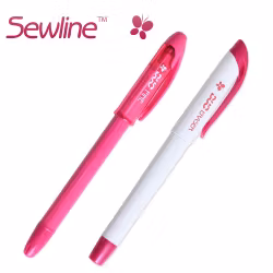 Sewline- Duo marker tynn 0,3 mm-brun m/visk