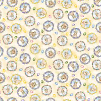 Hoppy hunting-gul egg og harepus