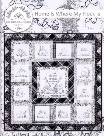 Home Is Where My Flock Is-Stitchery