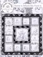 Home Is Where My Flock Is-Stitchery