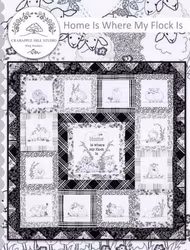 Home Is Where My Flock Is-Stitchery