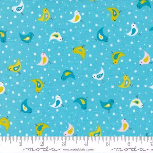 Sweet and Plenty-Turkis med fargerike fugler