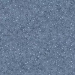 Butterflies and Bloom-mellom blå med blå blomster