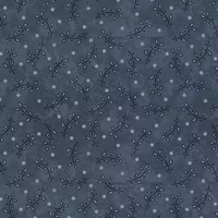 Butterflies and Bloom-mørk blå med små greiner