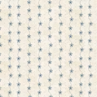 Butterflies and Bloom-krem med blå blomsterransker