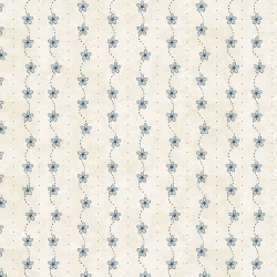 Butterflies and Bloom-krem med blå blomsterransker