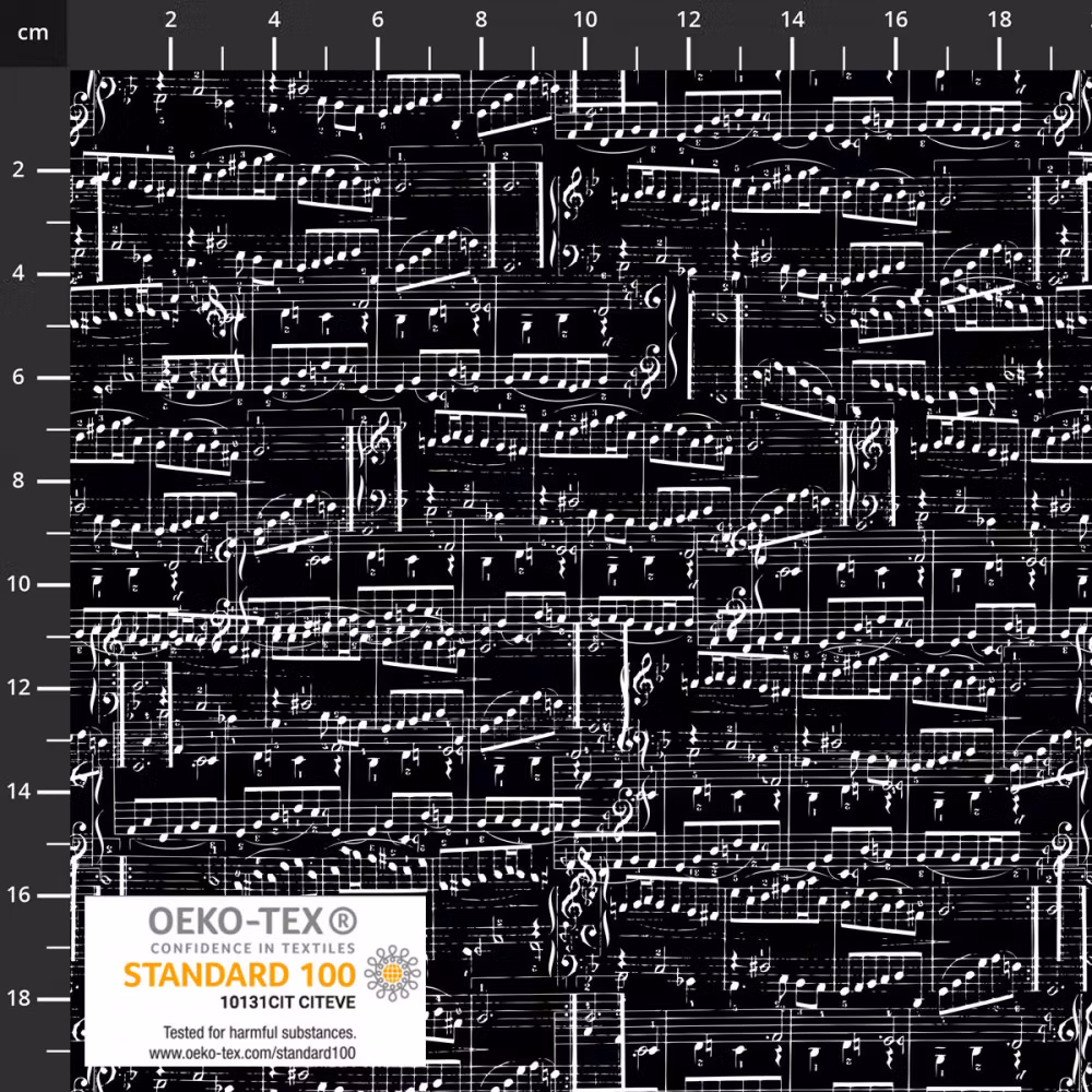 My Classic Songs- svart med hvite noteark