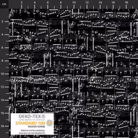 My Classic Songs- svart med hvite noteark