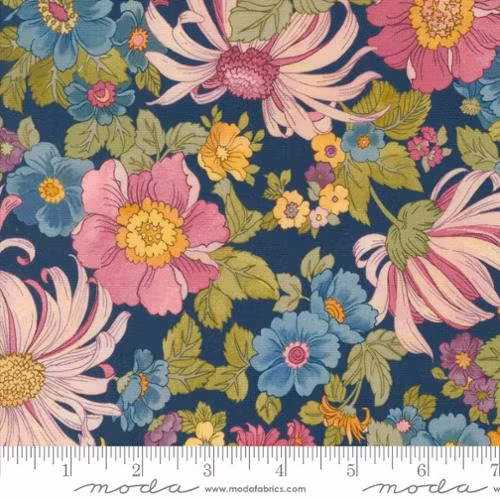 Chelsea Garden Peacock-marine multi blomster