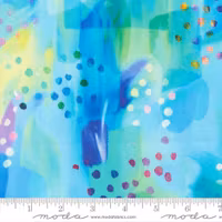 Gradients Auras-Turkis med prikker