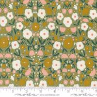 Imaginary Flowers - grønn med blomster