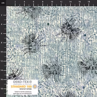 Airy Thistle-skrift turkis