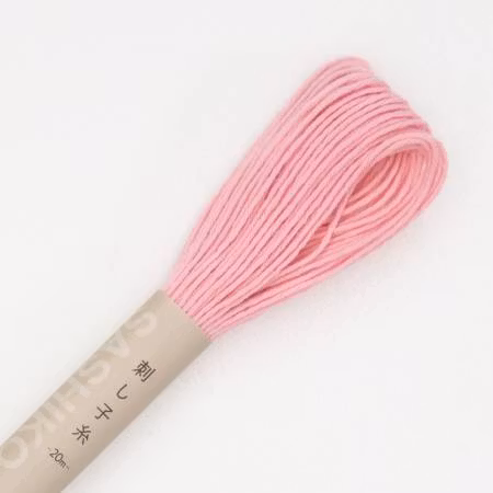 Olympus Sashiko tråd 20m- Rosa