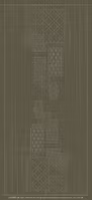 Wagara Sashiko Panel-Shuffle  - Taupe