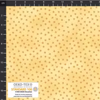 Quilters Basic-lys gul med mønster