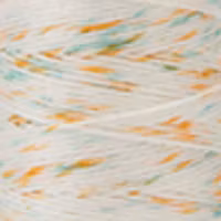 Cosmo Sashiko Thread (flekkete) - hidamari  tråd 30m-hvit med gult