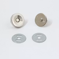 Magnet lås til veske-sølv