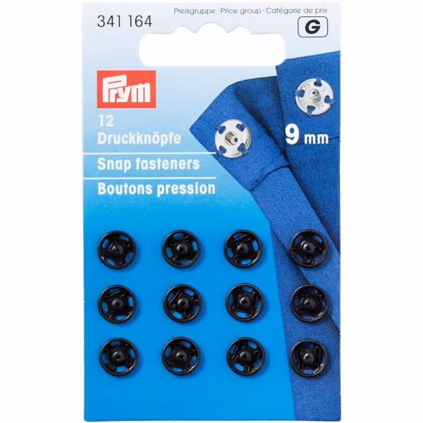 Prym Patentknapper 9mm 12stk