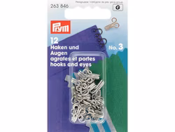 Prym Hekter No 3 , 12 stk pr.pakke