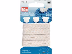Prym Knappehullstrikk 12mm. -3m knapper