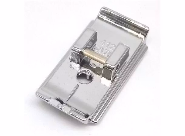 HQ Usynlig glidlåsfot metal