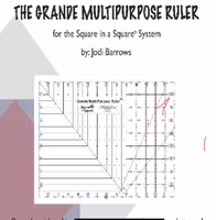 Square In A Square- grande multipurpose linjalen