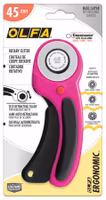 45mm Ergonomic Rotary Cutter-rosa