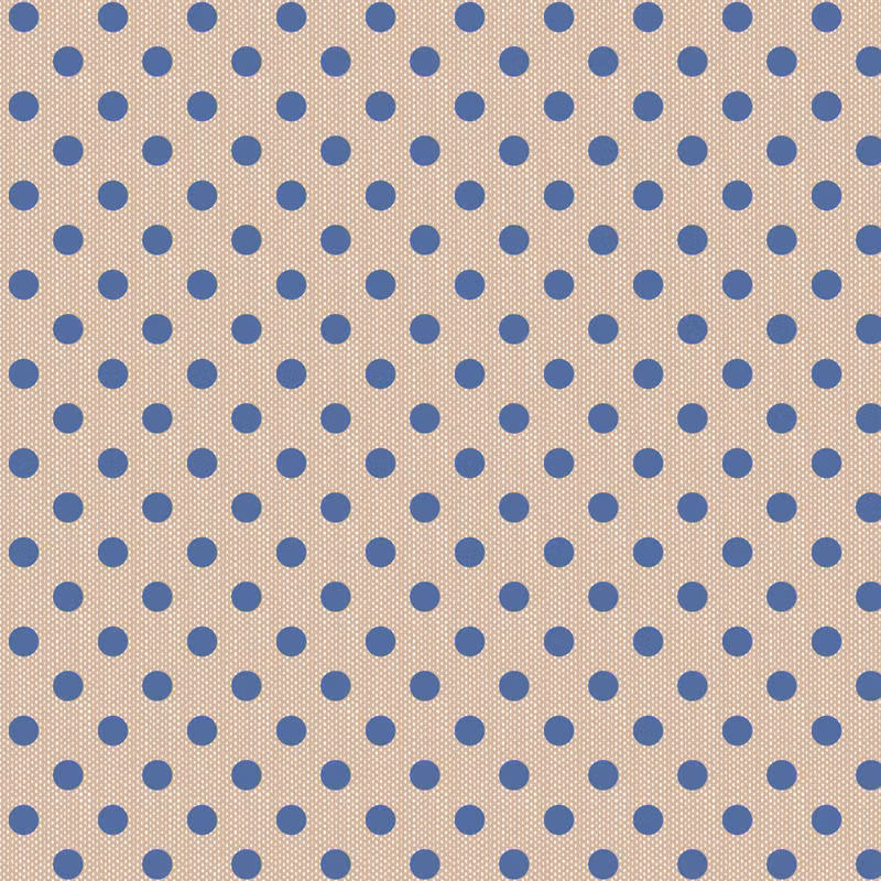 Tilda-Polkadot Blue-Summer