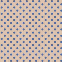 Tilda-Polkadot Blue-Summer