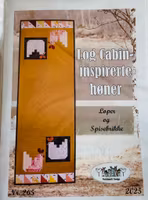 Log Cabin inspirerte høner