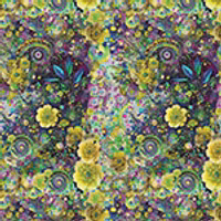 Whimsical Flower Garden- grønn små blomster