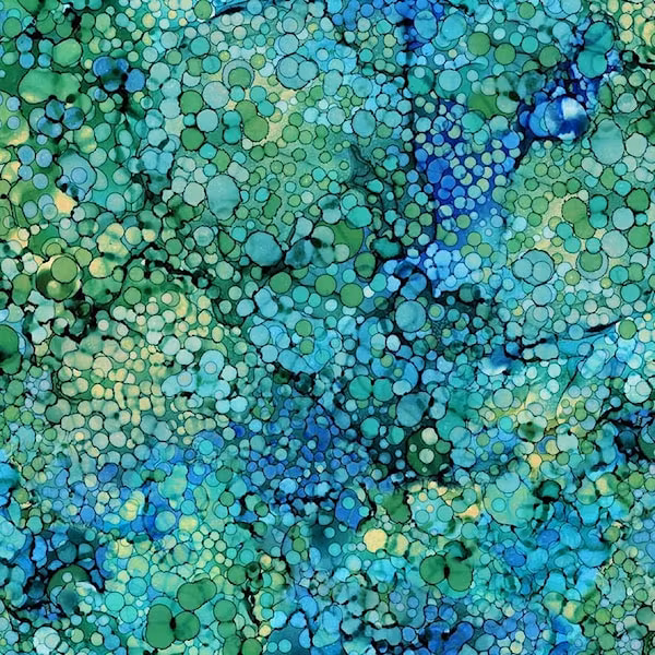 Bliss - Digital blå/grønn