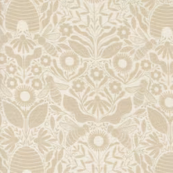 Bee Garden - krem på hvit