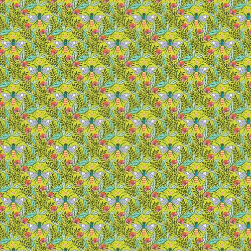 Tula Pink-Full Moon Forest II-SHAKE YOUR HONEY MAKER