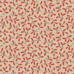 Tilda Merry Little Christmas-misteltoe Red
