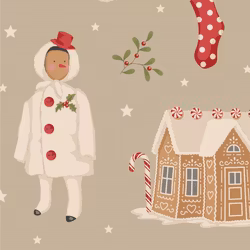 Tilda Merry Little Christmas-Winterfriend Clay