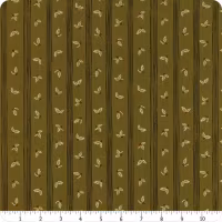 Moda-Old World Yuletide -Pickle Holly Stripe