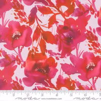 Radiant Sunshine-røde blomster