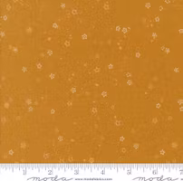 Foraged Found and Hand Me Down- lys brun små blomster