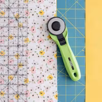 Olfa- 45mm Rotary Cutter-grønn