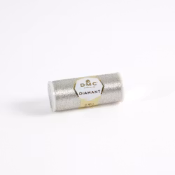 DMC Diamant metal broderitråd -Sølv