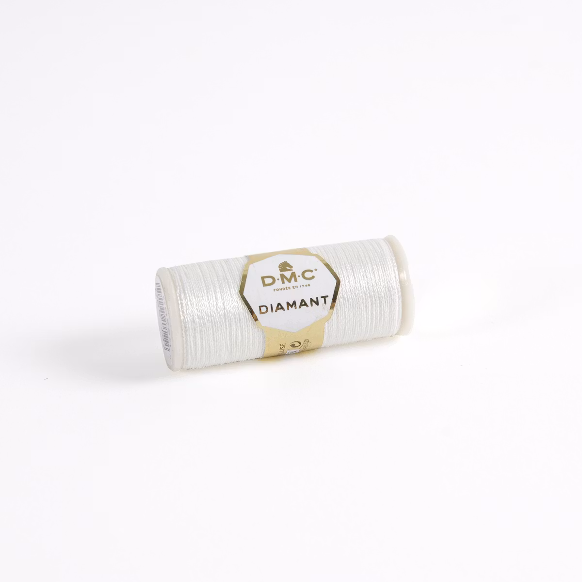 DMC Diamant metal broderitråd -Hvit