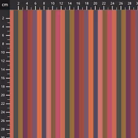 Kaffe Fassett - Shot Cotton Stripe-Sunset