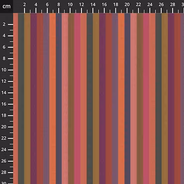 Kaffe Fassett - Shot Cotton Stripe-Sunset