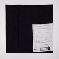 Sashiko kit- pute med mønster Momiji and Maru Shippo ,Navy