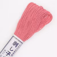 Olympus Sashiko tråd 20m- rosa